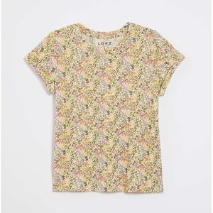 LOFT Floral New Crew Tee